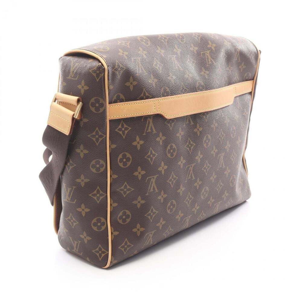 LOUIS VUITTON Authentic Brown Monogram Leather Shoulder Bag - Picture 2 of 15